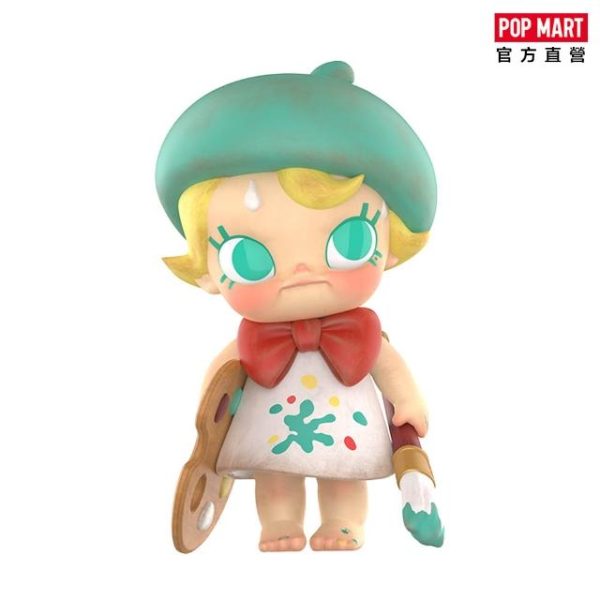 POPMART 泡泡瑪特【POPMART 泡泡瑪特】Baby Molly 我是未來小畫家公仔 手辦