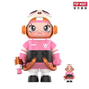 POPMART 泡泡瑪特【POPMART 泡泡瑪特】MEGA SPACE MOLLY 400%+100% 飛天小女警-花花 公仔 手辦