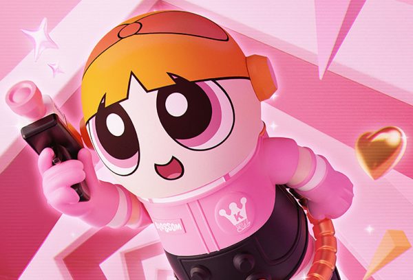 POPMART 泡泡瑪特【POPMART 泡泡瑪特】MEGA SPACE MOLLY 400%+100% 飛天小女警-花花 公仔 手辦：圖片 4