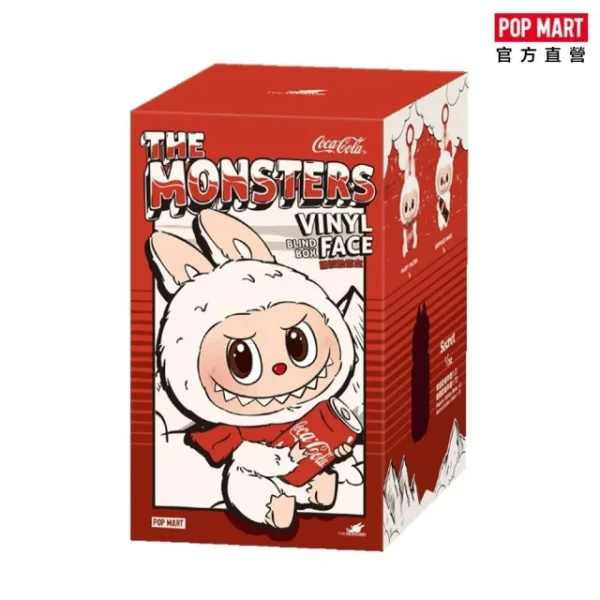 POPMART 泡泡瑪特【POPMART 泡泡瑪特】THE MONSTERS 可口可樂系列-搪膠臉盲盒 手辦