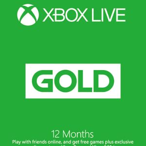 Xbox Live 金會員 12 個月