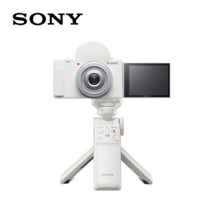 SONY ZV-1F類單眼數位相機手持握把組-白 ZV-1F/W+GP-VPT2/W+NP-BX1