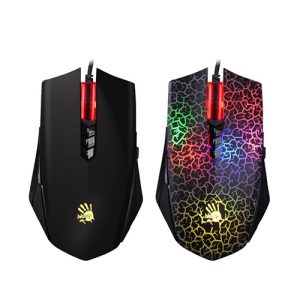 A4tech 雙飛燕A70光微動極速遊戲光學滑鼠 裂紋